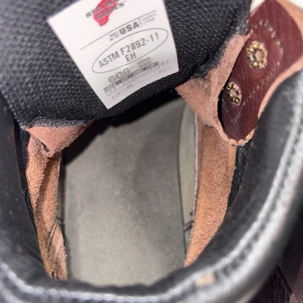 Red Wing 606 Supersole Men's Boots (Soft Toe) Size 9.5 2E